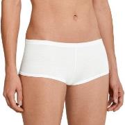 Schiesser Truser Personal Fit Shorts Benhvit Medium Dame