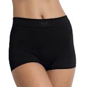 Sloggi Truser Double Comfort Shorts Svart bomull 38 Dame