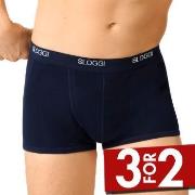 Sloggi For Men Basic Shorts Marine bomull Large Herre