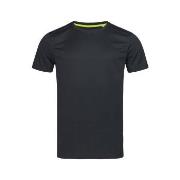 Stedman Active 140 Crew Neck Svart polyester X-Large Herre