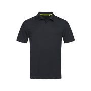 Stedman Active 140 Polo Svart polyester X-Large Herre