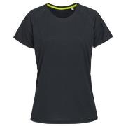 Stedman Active 140 Raglan For Women Svart polyester Small Dame