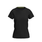 Stedman Active 140 Raglan For Women Svart polyester X-Large Dame