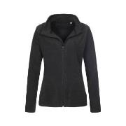 Stedman Active Fleece Jacket For Women Svart polyester Small Dame