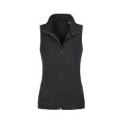 Stedman Active Fleece Vest For Women Svart polyester X-Large Dame