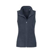 Stedman Active Fleece Vest For Women Mørkblå polyester Large Dame