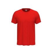 Stedman Classic Men T-shirt Rød bomull Medium Herre