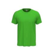 Stedman Classic Men T-shirt Lysegrønn bomull Large Herre