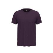 Stedman Classic Men T-shirt Mørkelilla bomull Large Herre