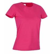 Stedman Classic Women T-shirt Mørkrosa bomull Medium Dame