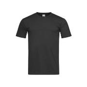 Stedman Classic-T Fitted For Men Svart bomull Small Herre