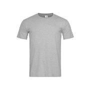 Stedman Classic-T Fitted For Men Grå bomull Small Herre
