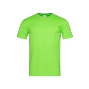 Stedman Classic-T Fitted For Men Grønn bomull Large Herre