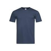 Stedman Classic-T Fitted For Men Marine bomull Large Herre