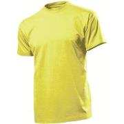 Stedman Comfort Men T-shirt Gul bomull Small Herre