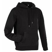 Stedman Men Active Sweat Hoodie Svart X-Large Herre