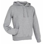 Stedman Men Active Sweat Hoodie Gråmelerad X-Large Herre