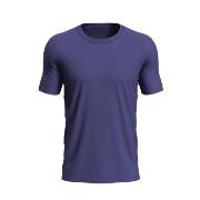 Stedman Morgan Crew Neck Mørkelilla ringspunnet bomull Small Herre