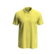 Stedman Polo Men Gul bomull X-Large Herre