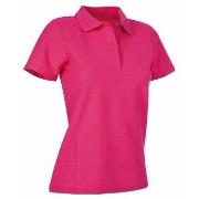 Stedman Polo Women Rosa bomull Medium Dame