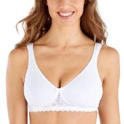 Swegmark BH Beautiform Soft Bra Fairtrade Molded Cups Hvit D 80 Dame