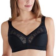 Swegmark BH Cotton Star Soft Bra Svart bomull B 100 Dame