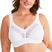 Swegmark BH Cotton Star Soft Bra Hvit bomull B 75 Dame