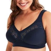 Swegmark BH Cotton Star Soft Bra Marine bomull B 85 Dame