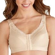 Swegmark BH Maj Front Closure Soft Bra Beige C 90 Dame