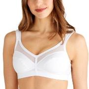 Swegmark BH Net Faitrade Cotton Soft Bra Hvit økologisk bomull D 75 Da...