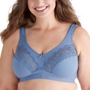 Swegmark BH Treasure Soft Bra Blå bomull C 80 Dame