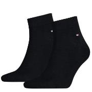 Tommy Hilfiger Strømper 2P Men Quarter Sock Marine Str 39/42 Herre