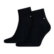 Tommy Hilfiger Strømper 2P Men Quarter Sock Marine Str 43/46 Herre