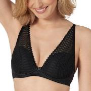 Triumph BH Aura Spotlight Plunge Bra Svart A 70 Dame