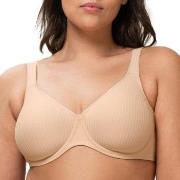 Triumph BH Modern Soft Cotton Underwire Bra Beige D 95 Dame