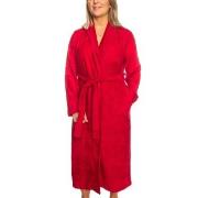 Trofe Bamboo Robe Long Sleeve Rød Bambus Large Dame