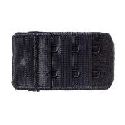 Trofe Bra Extender 2 Hooks 3 cm Svart One Size Dame