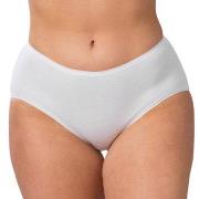 Trofe Cotton Midi Truser Hvit bomull X-Large Dame