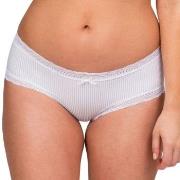 Trofe Laila Low Hipster Truser Hvit polyamid Large Dame