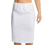 Trofe Slip Skirt Long Hvit XX-Large Dame