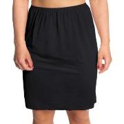 Trofe Slip Skirt Short Svart Large Dame