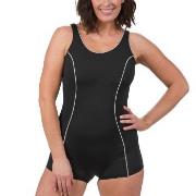 Trofe Swimsuit Sailor Look Svart polyester 48 Dame