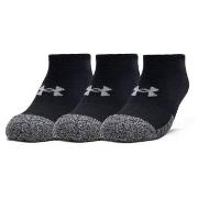 Under Armour Strømper 3P HeatGear No Show Sock Svart Str 46/48