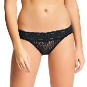 Wacoal Truser Halo Lace Bikini Svart nylon Large Dame