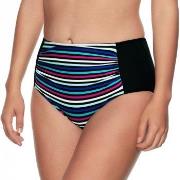 Wiki Alicante Midi Shape Bikini Brief Svart stripet 40 Dame