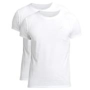 Gant 2P Basic Crew Neck T-Shirt Hvit bomull X-Large Herre