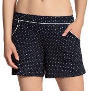 Calida Favourites Dreams Shorts Mørkblå bomull Small Dame