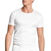 Calida Authentic Cotton Crew Neck T-shirt Hvit bomull XX-Large Herre