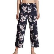 Calida Favourites Dreams Ankle Pants Blå Mønster bomull Small Dame