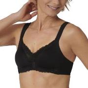 Triumph BH Modern Lace Cotton Soft Bra Svart A 90 Dame